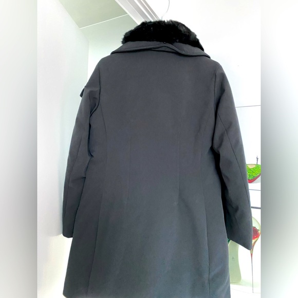 NWT Vince Camuto Down Blend Faux Fur Trimmed Parka - Picture 5 of 11